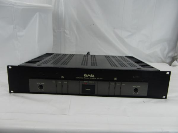 746☆National☆RAMSA☆WP-9100☆パワーアンプ☆送料500円 746☆National☆RAMSA☆WP-9100☆パワーアンプ☆送料500円