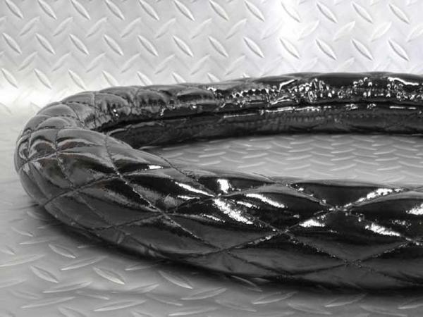 税・送料込み 国産キルト使用 ハンドルカバー ブラック LM