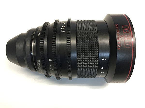 REDDigitalCinemaレッド◆50-150mmズームシネレンズPL撮影f2.8