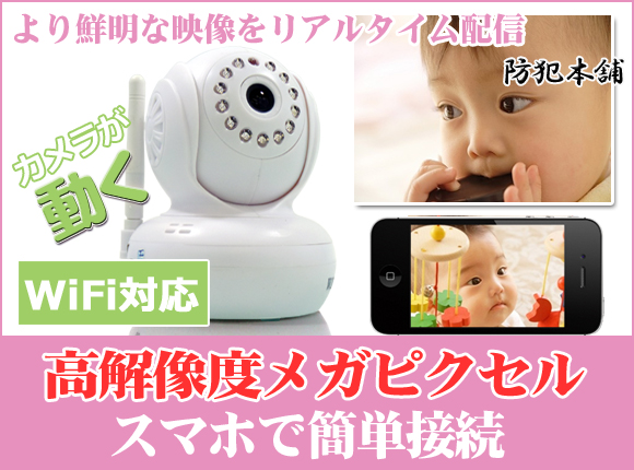 100万画素簡単設定屋内ネットワークカメラ 1円～100万画素ネットワークカメラ 1円～ネットワークカメラ ベビー