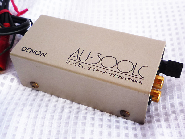 DENONデノン【 AU-300LC 】MC型カートリッジ昇圧トランス ターン