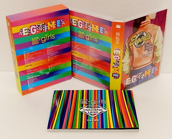 2CD+3DVD] E-girls E.G. TIME 初回限定盤 CD CD ⁄ E-girls ⁄ E.G. TIME