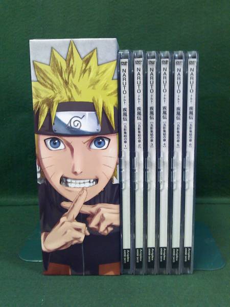 DVD NARUTO ナルト 疾風伝 五影集結の章 全6巻 BOX付 DVDNARUTOナルト