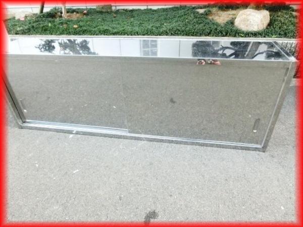 中古良品●業務用たっぷり収納/扉付吊戸棚/1800×350×600/g388