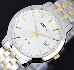 逆輸入SEIKOセイコー限定品ゴールドコンビ100mダイバー腕時計