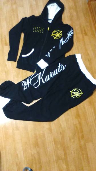 24karats ☆STAYGOLD ☆セットアップ　正規品　LARGEサイズ