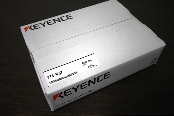 ■□KEYENCE 7型タッチパネルディスプレイ VT5-W07　カラー□■