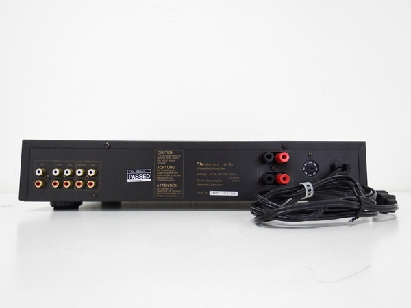 お得，最新作 Nakamichi IA-3s ナカミチ プリメインアンプ 動作品 F1681682