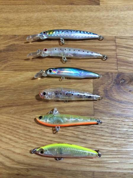 【SALE，新作登場】 特価 メバル用プラグ6本セット(ミノー)｜売買されたオークション情報、yahooの商品情報をアーカイブ公開 - オークファン 海水