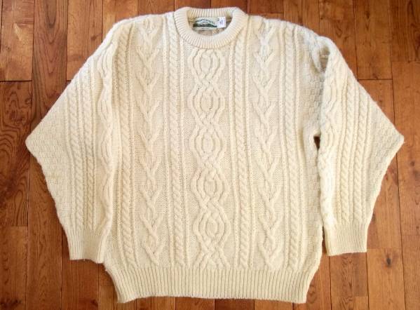 Crafts Aran アイルランド製 アラン Sweater Oasis! Fisherman