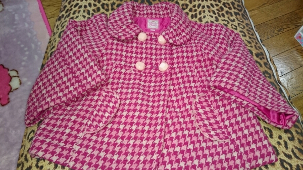 美品 メゾピアノ お洒落可愛いコート130