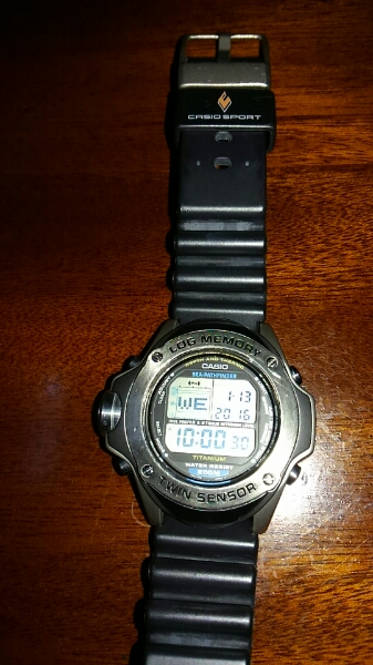 casio LOG MEMORY シーパスファインダーSPF-100SJ