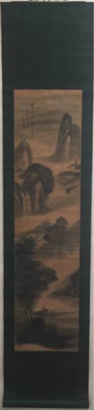 紙本 肉筆保証 唐物 掛軸 掛け軸 中国美術 名画 BD455A11-6 博物館保管品