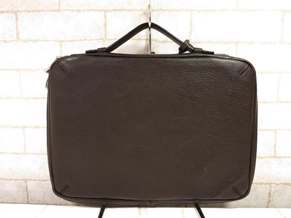 ◎ペッレモルビダ PELLE MORBIDA レザーブリーフバッグ　/MG0358
