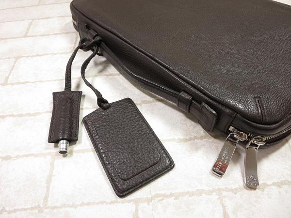 ◎ペッレモルビダ PELLE MORBIDA レザーブリーフバッグ　/MG0358