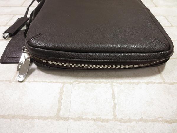 ◎ペッレモルビダ PELLE MORBIDA レザーブリーフバッグ　/MG0358
