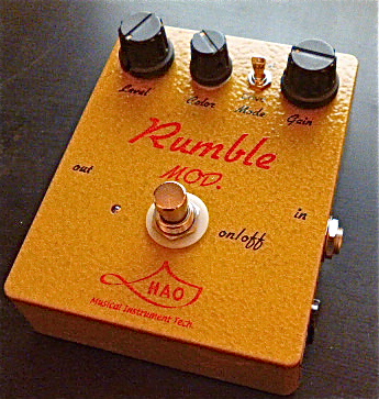 HAO Rumble MOD オーバードライブ 新品同様 HAO RUMBLE MOD