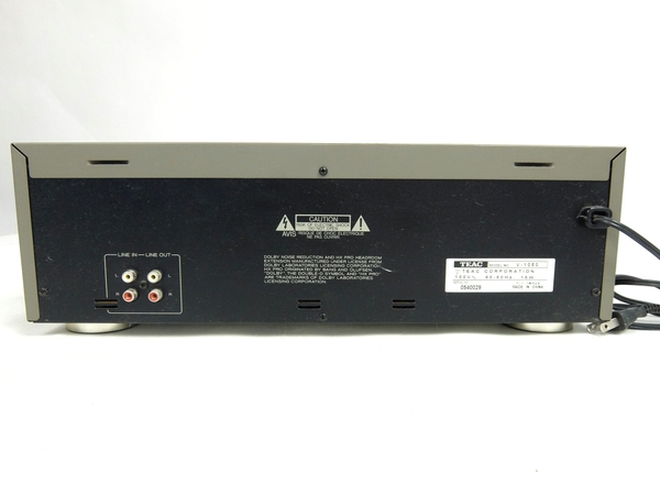 V-1050 TEAC : TEAC「V-1050」3ヘッドカセットデッキ 公式通販