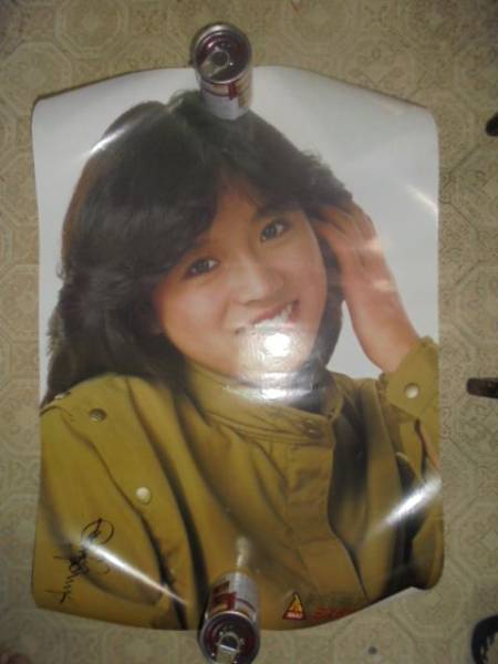 非売品】中森明菜 富士ヨット学生服 宣伝用ポスター 印刷サイン 未使用
