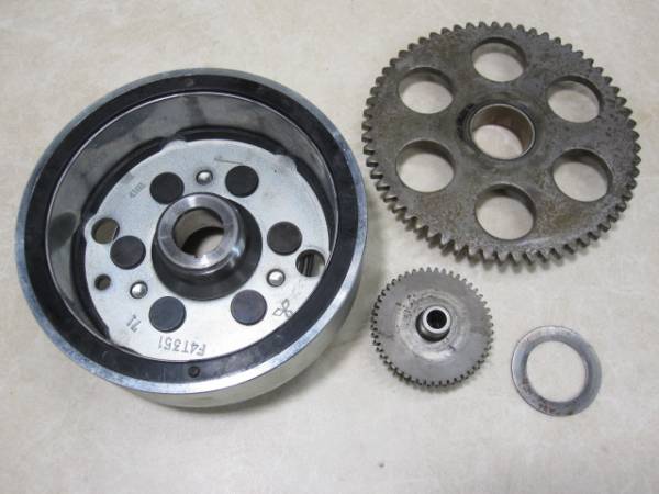 ZRX400(ZR400E-005×××)スタータークラッチフライホイール! ZRX400(ZR400E-005×××)スタータークラッチフライホイール!