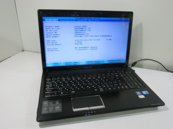 ジャンク!Lenovo G560 06798NJ○Core i5 M460 2.5G 2G 500G