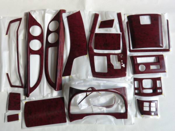 ベレッツァ インテリアパネル 20 アルファード 赤茶木目 39P　G