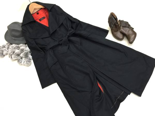 mikako nakamura◆最高級カシミヤ100%豪華ロングトレンチコート