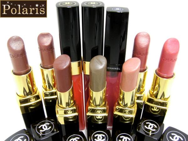 シャネル【中古】「ルージュココ」等口紅・リップグロス10点SET