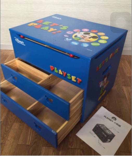 美品 ディズニー木箱