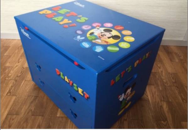 美品 ディズニー木箱
