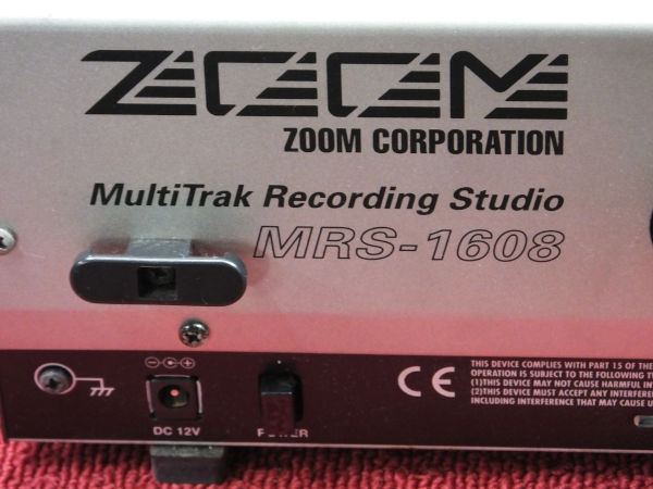 ZOOM MRS-1608 マルチトラックレコーダー☆現状品