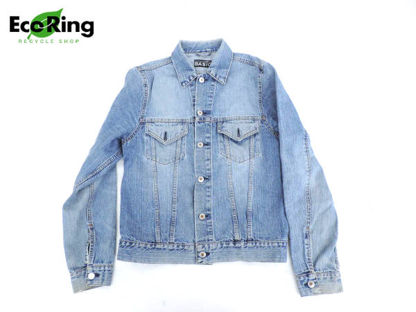 1円 ドルチェ＆ガッバーナ ダメージ加工 デニムジャケット HA047