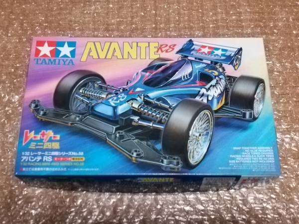 新品!!☆レーサーミニ四駆シリーズ No.58 アバンテRS☆タミヤ TAMIYA