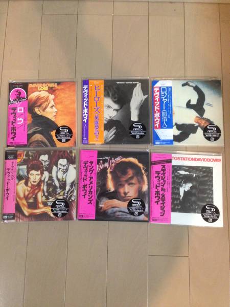 DU特典BOX★紙ジャケ デヴィッド ボウイ「CD6タイトル」新品