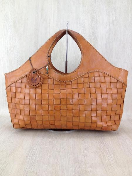 ROBITA◆トートバッグ/CML/レザー/無地