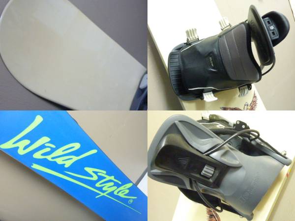 M160 K2 Travis Parker quaw quaw Wild Style 154 スノーボード