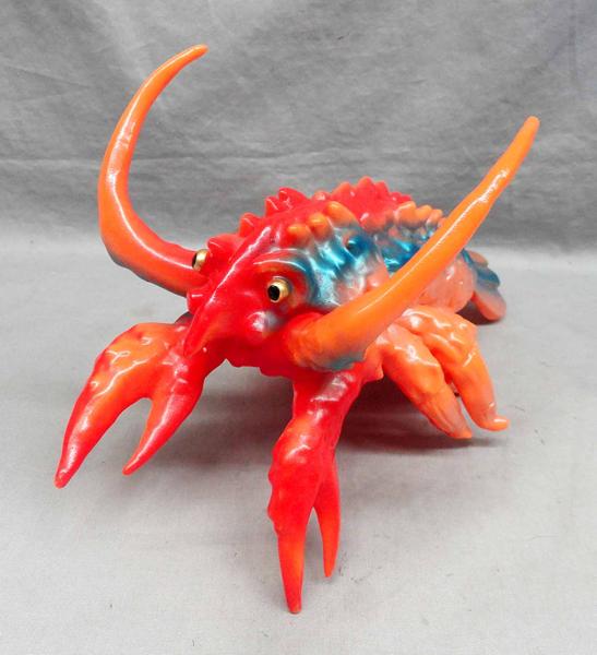 電撃怪獣大作戦 ソフビ エビラ マルサン 怪獣 ゴジラ ブルマァク