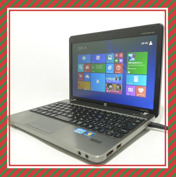 中古HP-4230s第2世代Core i5無線4GB Win8.1リカバリ付Office2010