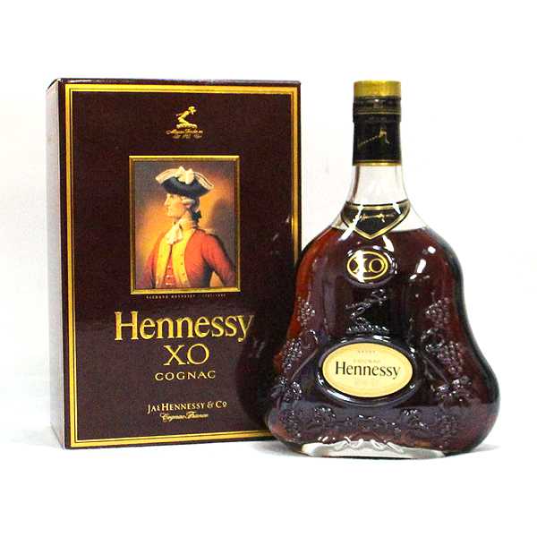 ☆古酒1円～ 箱付/Hennessy（ヘネシー）XO 旧 n5L1801 ブランデー 食品
