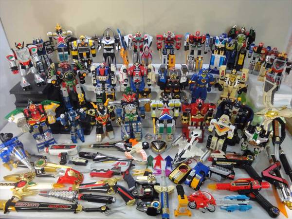 S385K】 超豪華 ★ ９０年代戦隊ロボ＆おもちゃ ※超合金など