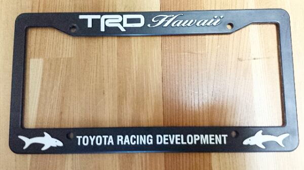 USナンバーフレーム TRD HAWAII ハワイ 高速有鉛 USDM 北米