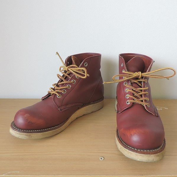 RED WINGレッドウィング 四角犬タグ 8166 P1 98 5D プレーン