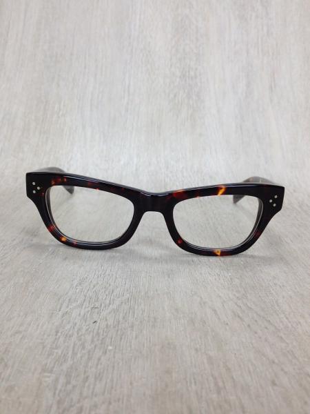 CUSHMAN◆TORTOISE FRAME WELLINGTON/メガネ/BRW