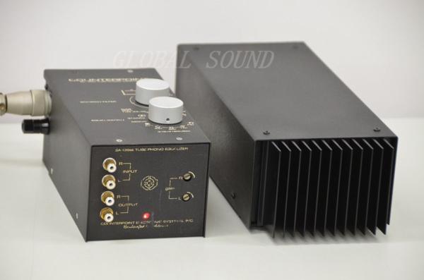 ●COUNTER POINT 管球式フォノイコライザー SA-139st 現状品