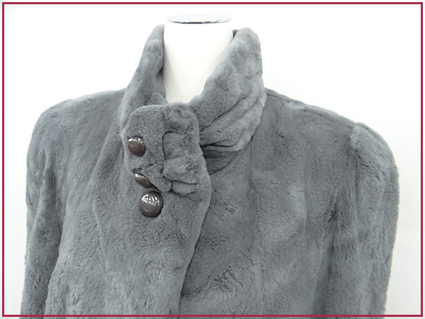 1円 高級 毛皮 nakamura fun シェアードミンク コート 11-6