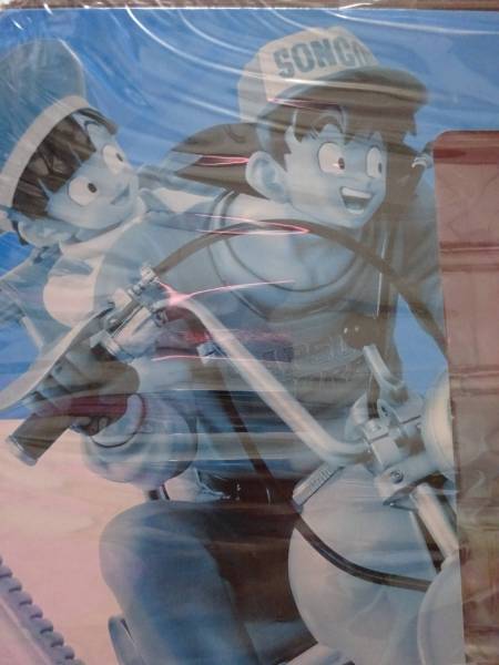 送料込ドラゴンボール A賞メカフィギュア 悟空&悟飯