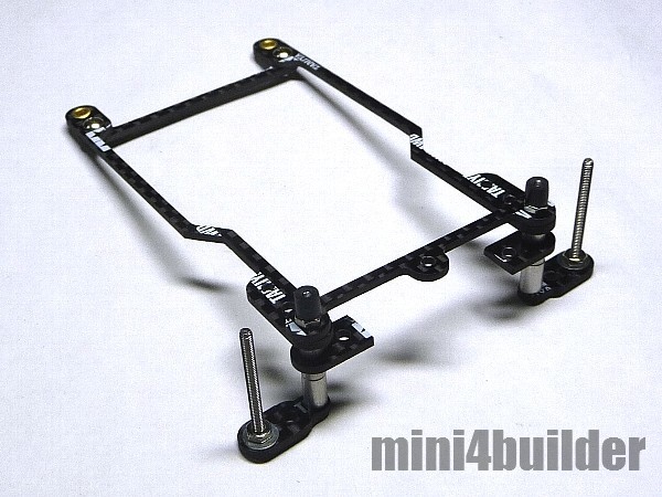 送料無料 ミニ四駆ヒクオ 純正HGカーボン加工品 VS、S2用 CC37C