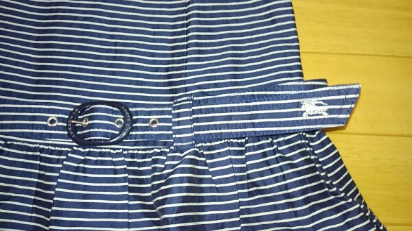 超美品☆BURBERRY BLUE LABELワンピース36☆バーバリーブルレM