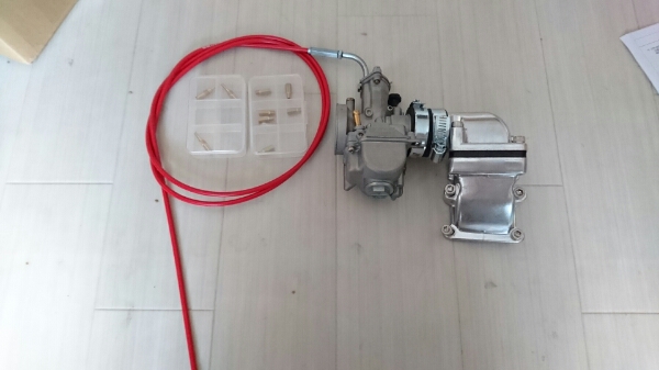 PWK24タイプOKO24縦型マニホールドセットジョグチャンプキャブ