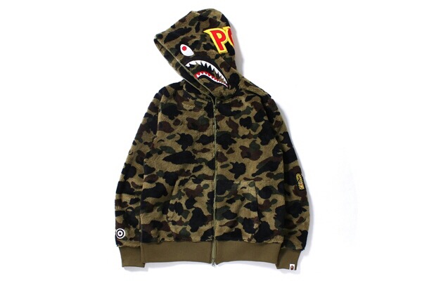 新品本物ファーストカモBOA シャークパーカー緑猿迷彩XLサイズ